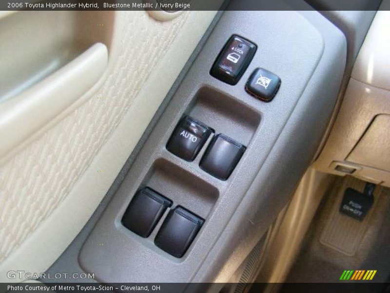 Bluestone Metallic / Ivory Beige 2006 Toyota Highlander Hybrid