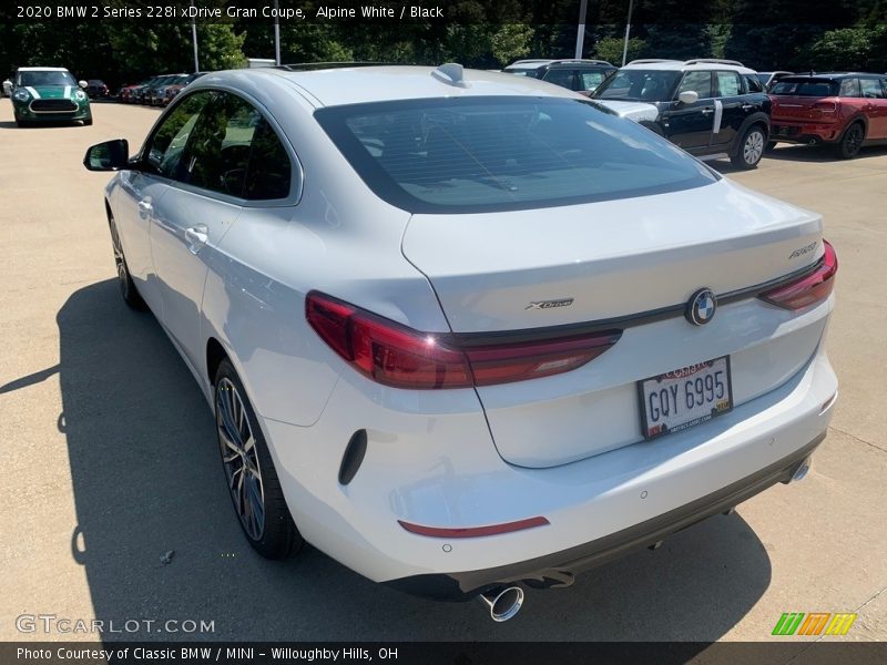 Alpine White / Black 2020 BMW 2 Series 228i xDrive Gran Coupe
