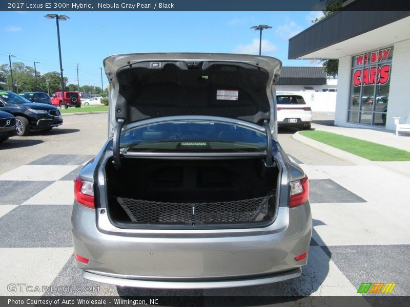 Nebula Gray Pearl / Black 2017 Lexus ES 300h Hybrid