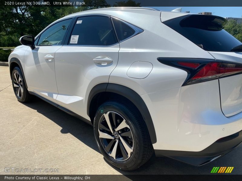 Ultra White / Black 2020 Lexus NX 300 AWD