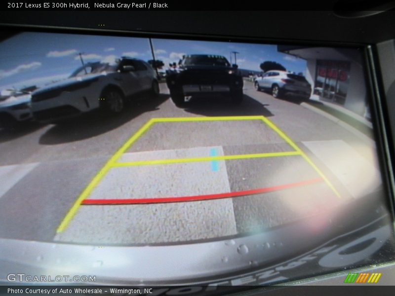 Nebula Gray Pearl / Black 2017 Lexus ES 300h Hybrid