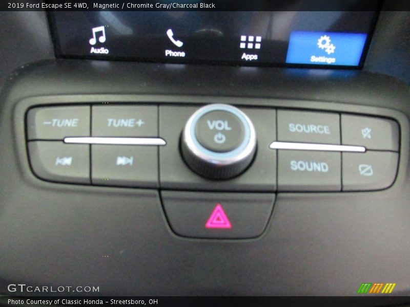 Magnetic / Chromite Gray/Charcoal Black 2019 Ford Escape SE 4WD