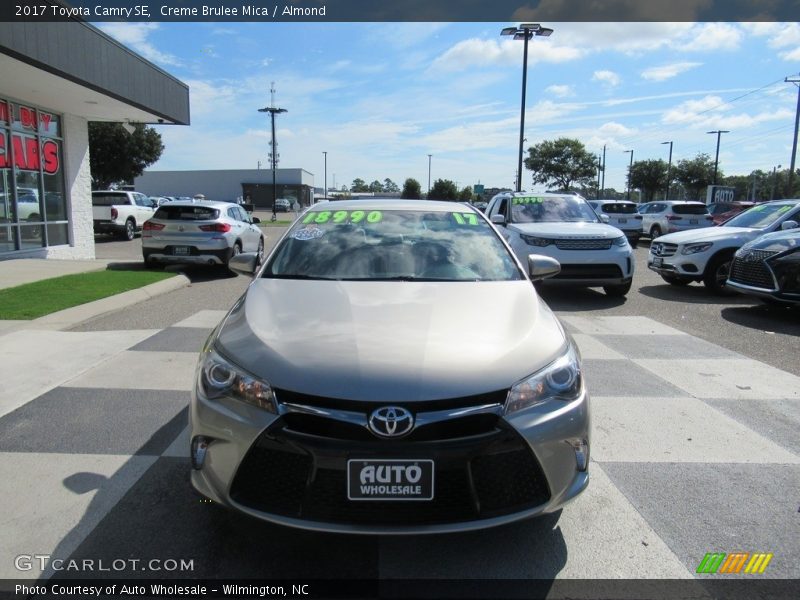 Creme Brulee Mica / Almond 2017 Toyota Camry SE