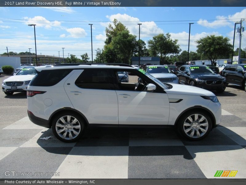 Fuji White / Vintage Tan/Ebony 2017 Land Rover Discovery HSE
