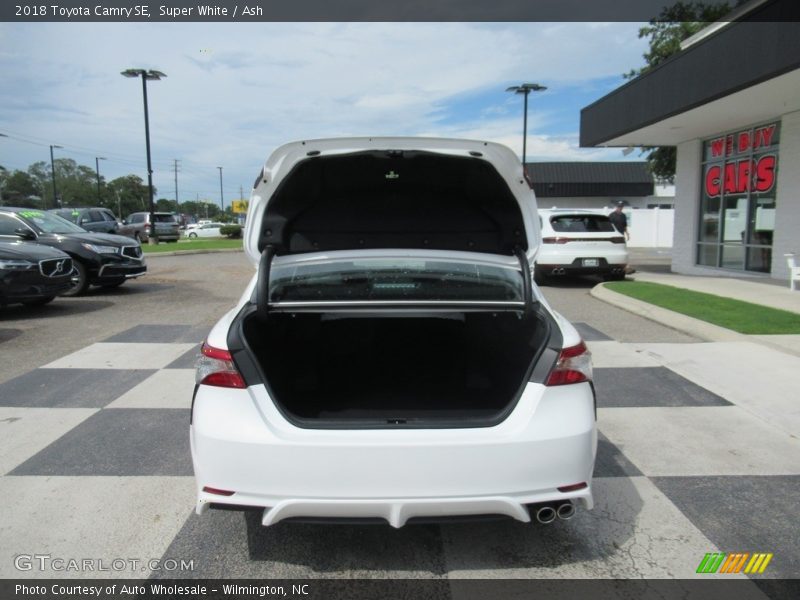 Super White / Ash 2018 Toyota Camry SE