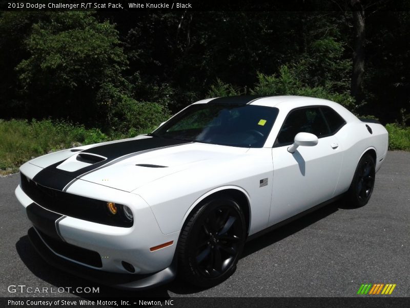 White Knuckle / Black 2019 Dodge Challenger R/T Scat Pack