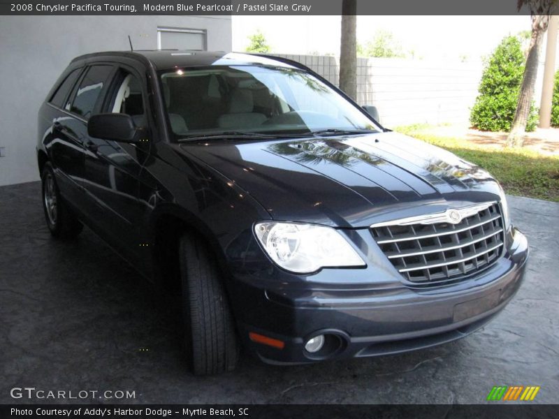 Modern Blue Pearlcoat / Pastel Slate Gray 2008 Chrysler Pacifica Touring