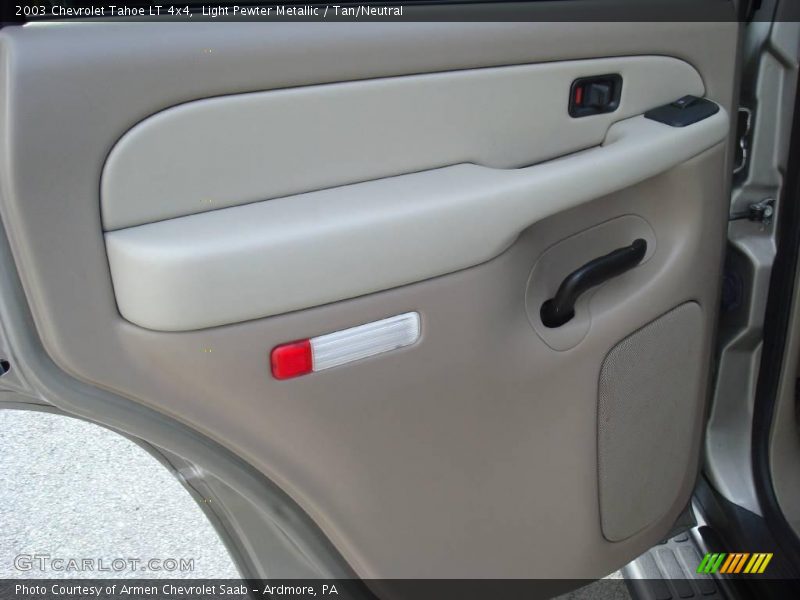 Light Pewter Metallic / Tan/Neutral 2003 Chevrolet Tahoe LT 4x4