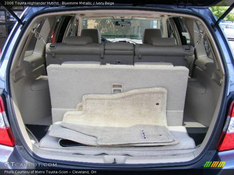 Bluestone Metallic / Ivory Beige 2006 Toyota Highlander Hybrid