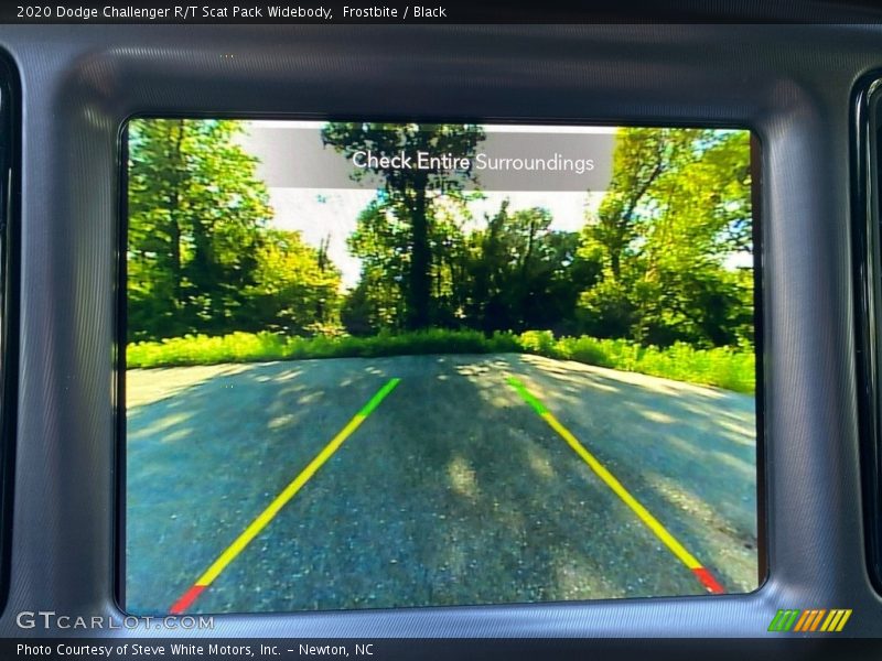 Frostbite / Black 2020 Dodge Challenger R/T Scat Pack Widebody
