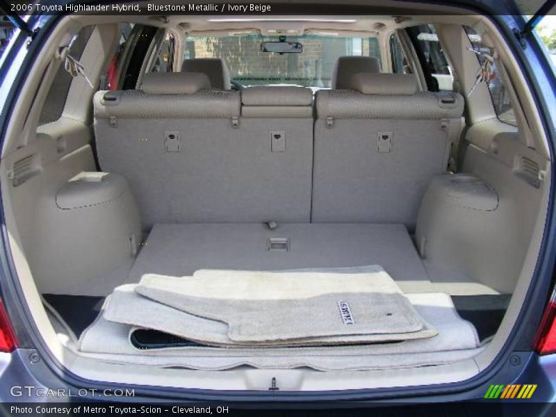 Bluestone Metallic / Ivory Beige 2006 Toyota Highlander Hybrid