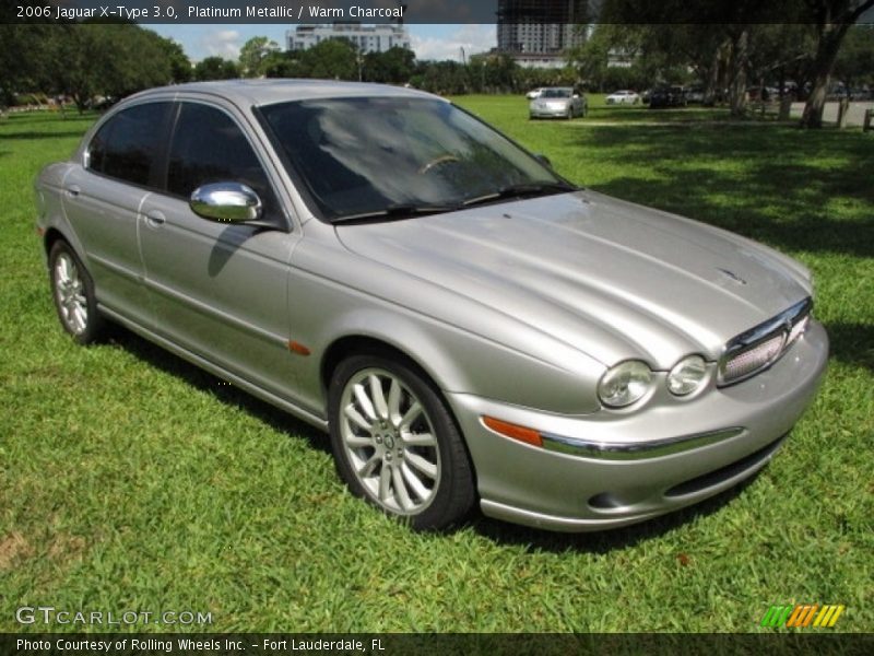 Front 3/4 View of 2006 X-Type 3.0