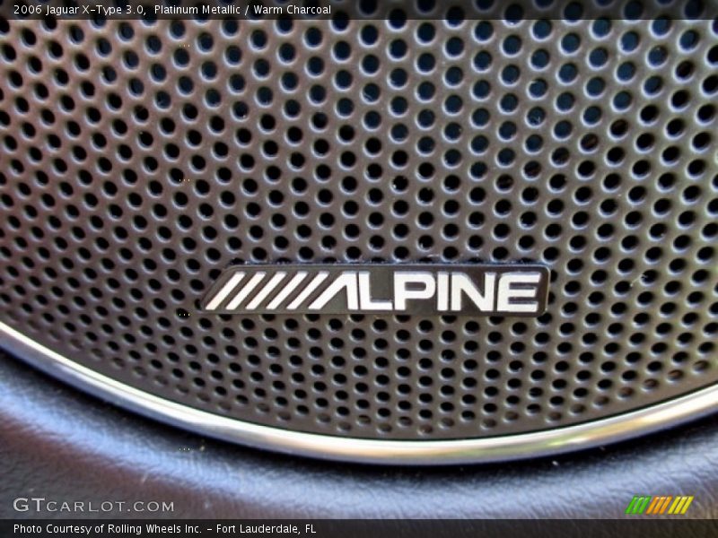 Platinum Metallic / Warm Charcoal 2006 Jaguar X-Type 3.0