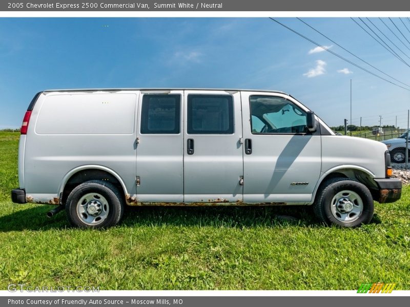 Summit White / Neutral 2005 Chevrolet Express 2500 Commercial Van