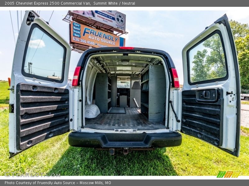 Summit White / Neutral 2005 Chevrolet Express 2500 Commercial Van