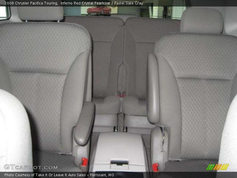 Inferno Red Crystal Pearlcoat / Pastel Slate Gray 2008 Chrysler Pacifica Touring