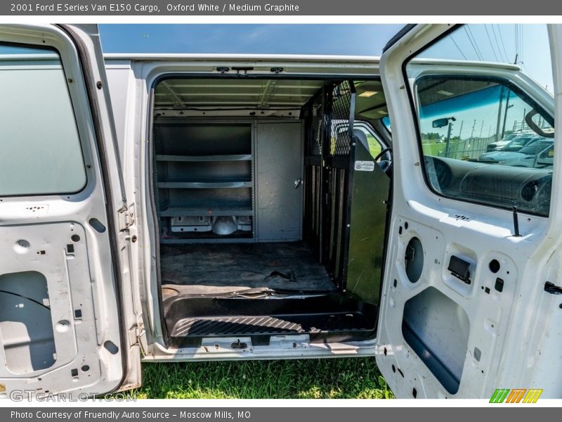 Oxford White / Medium Graphite 2001 Ford E Series Van E150 Cargo