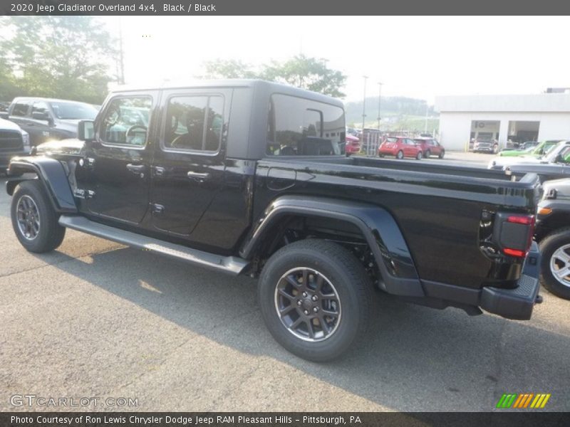 Black / Black 2020 Jeep Gladiator Overland 4x4