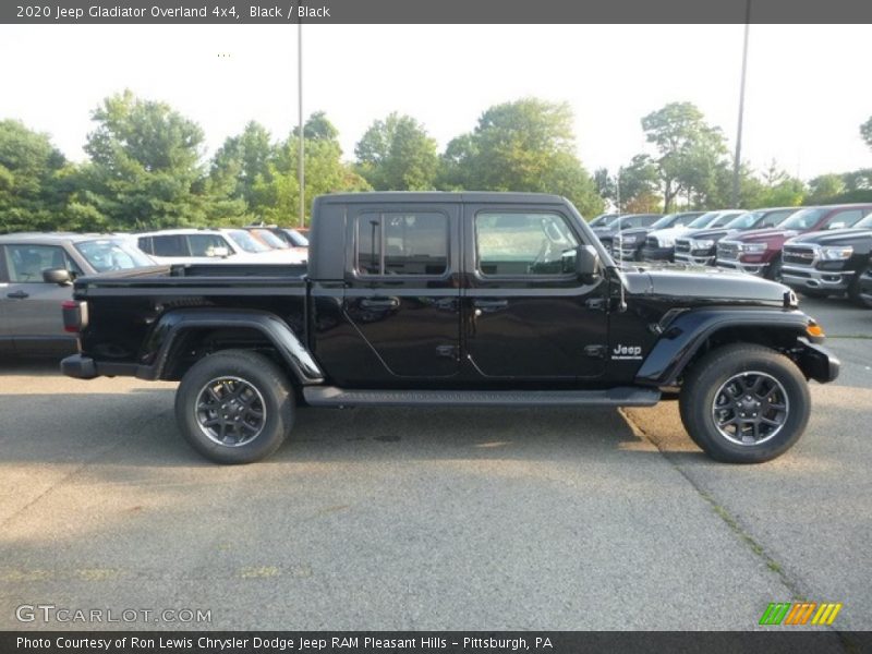 Black / Black 2020 Jeep Gladiator Overland 4x4
