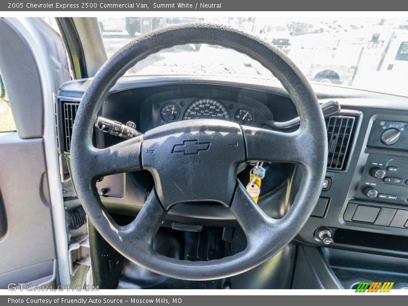 Summit White / Neutral 2005 Chevrolet Express 2500 Commercial Van