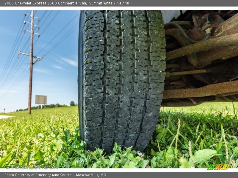 Summit White / Neutral 2005 Chevrolet Express 2500 Commercial Van