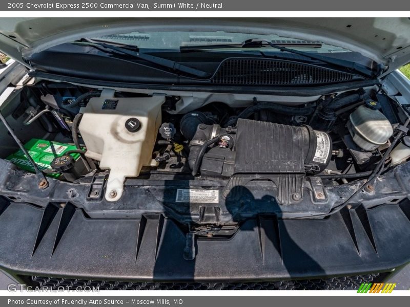 Summit White / Neutral 2005 Chevrolet Express 2500 Commercial Van