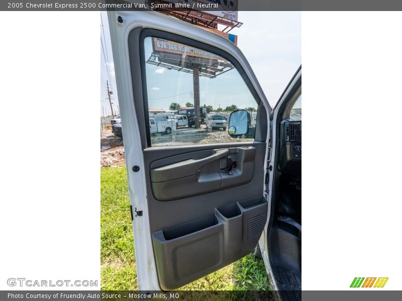 Summit White / Neutral 2005 Chevrolet Express 2500 Commercial Van