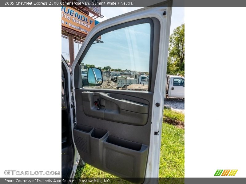 Summit White / Neutral 2005 Chevrolet Express 2500 Commercial Van