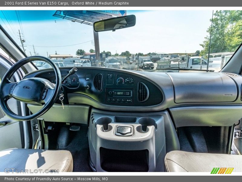  2001 E Series Van E150 Cargo Medium Graphite Interior