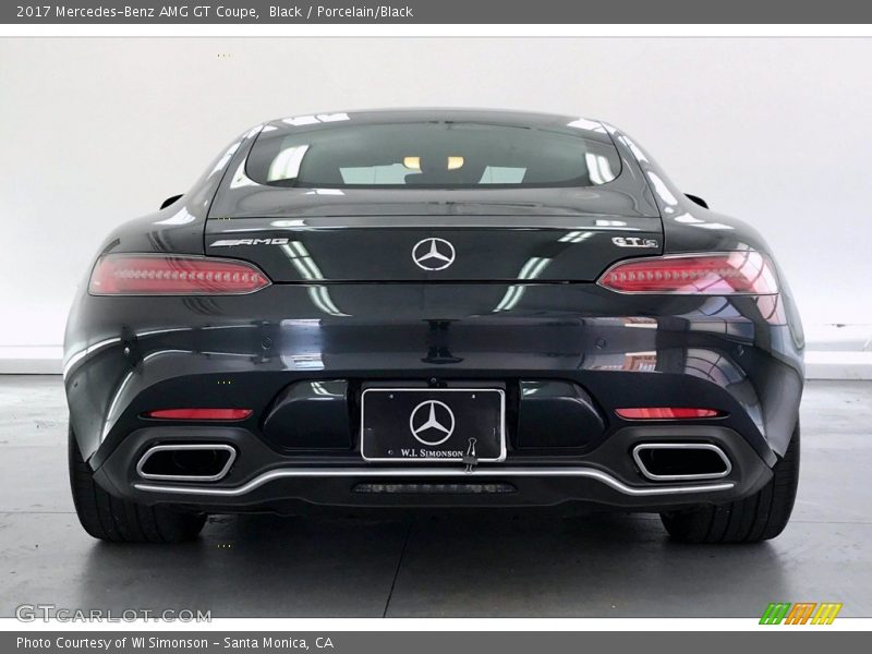 Black / Porcelain/Black 2017 Mercedes-Benz AMG GT Coupe