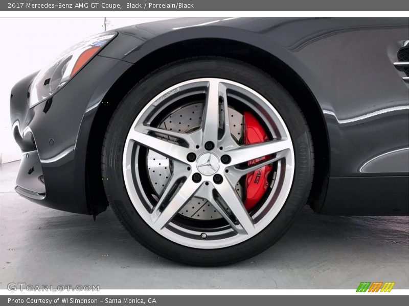 Black / Porcelain/Black 2017 Mercedes-Benz AMG GT Coupe