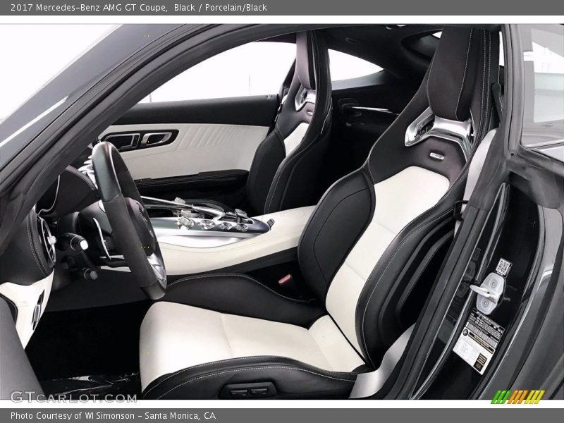  2017 AMG GT Coupe Porcelain/Black Interior