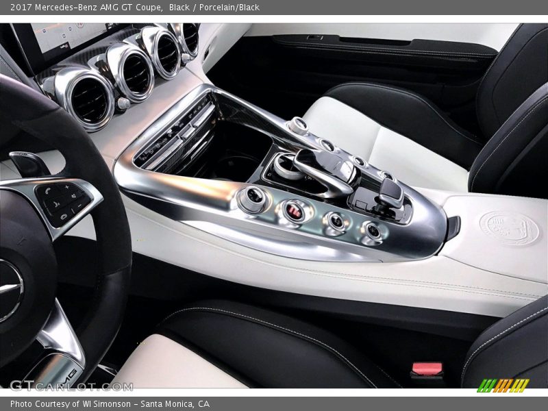 Controls of 2017 AMG GT Coupe