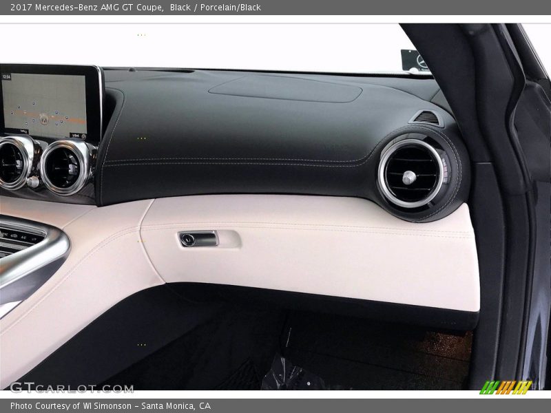Black / Porcelain/Black 2017 Mercedes-Benz AMG GT Coupe