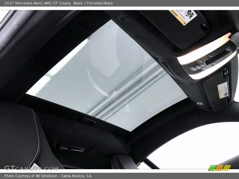 Black / Porcelain/Black 2017 Mercedes-Benz AMG GT Coupe