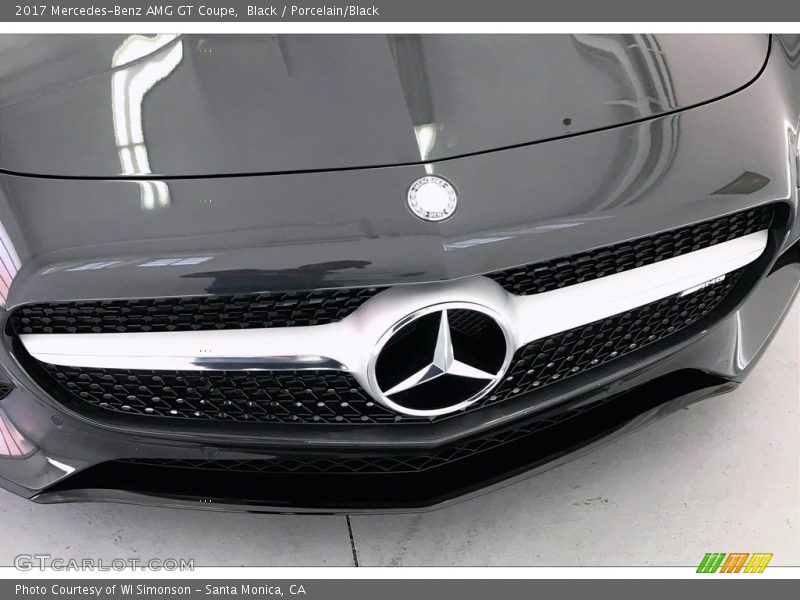 Black / Porcelain/Black 2017 Mercedes-Benz AMG GT Coupe