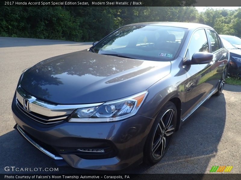 Modern Steel Metallic / Black 2017 Honda Accord Sport Special Edition Sedan