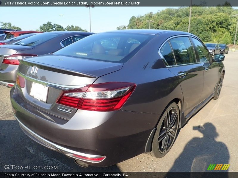 Modern Steel Metallic / Black 2017 Honda Accord Sport Special Edition Sedan