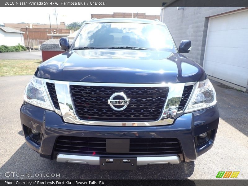 Hermosa Blue / Charcoal 2018 Nissan Armada SV 4x4
