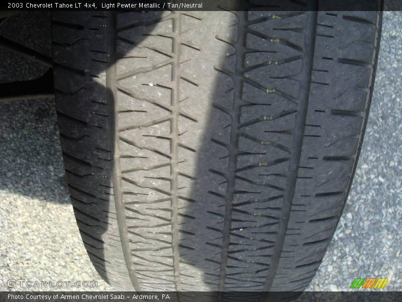 Light Pewter Metallic / Tan/Neutral 2003 Chevrolet Tahoe LT 4x4