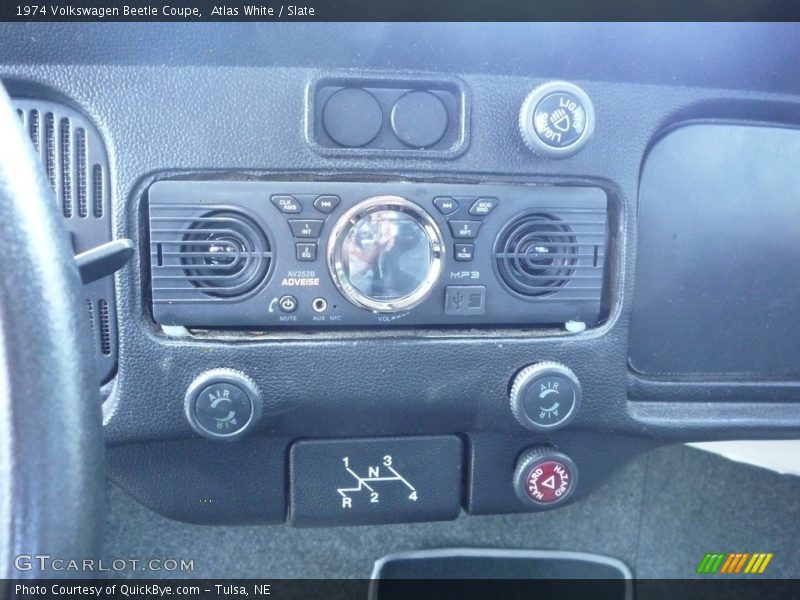 Controls of 1974 Beetle Coupe