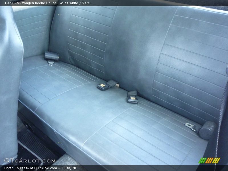 Rear Seat of 1974 Beetle Coupe