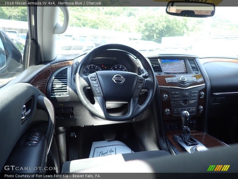 Dashboard of 2018 Armada SV 4x4
