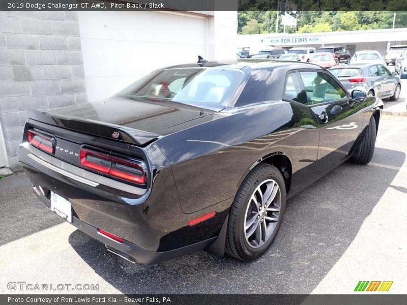 Pitch Black / Black 2019 Dodge Challenger GT AWD