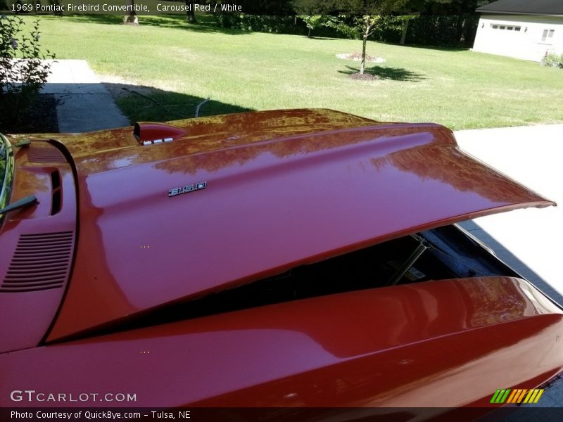 Carousel Red / White 1969 Pontiac Firebird Convertible