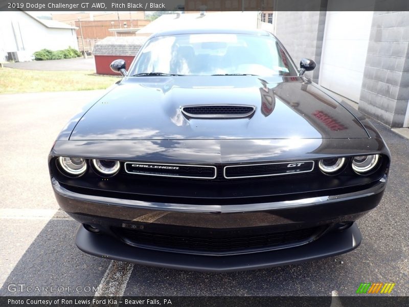 Pitch Black / Black 2019 Dodge Challenger GT AWD