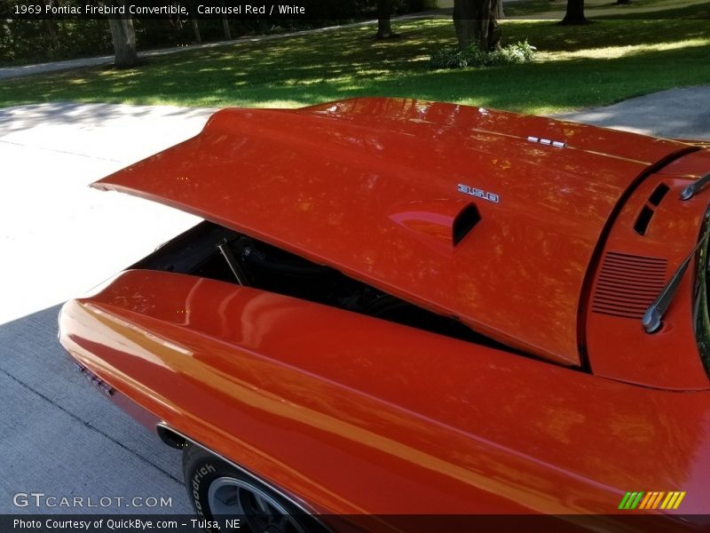Carousel Red / White 1969 Pontiac Firebird Convertible