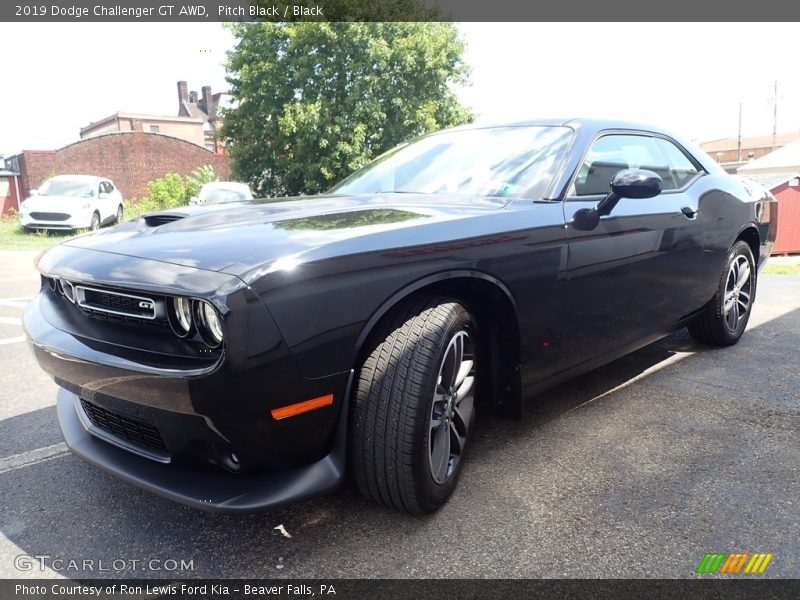Pitch Black / Black 2019 Dodge Challenger GT AWD