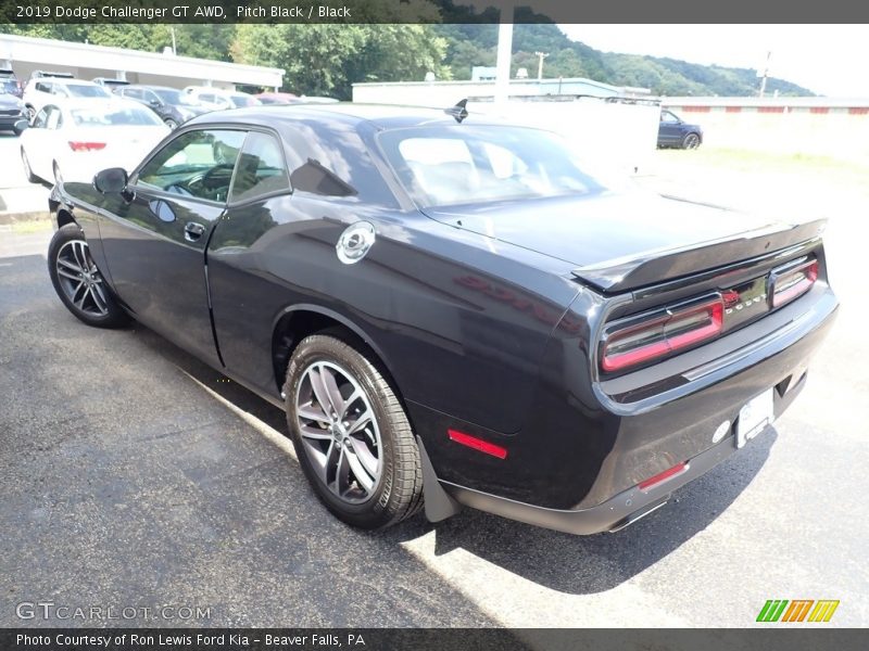 Pitch Black / Black 2019 Dodge Challenger GT AWD