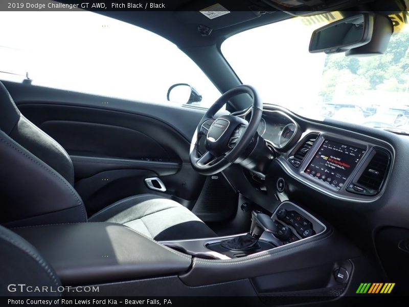 Pitch Black / Black 2019 Dodge Challenger GT AWD